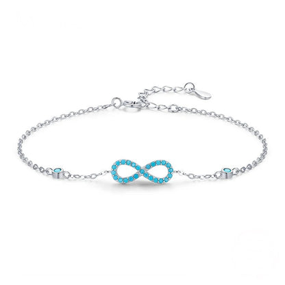 Turquoise Infinity Bracelet