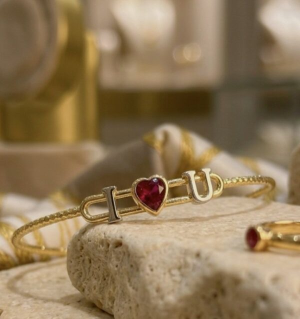 "I ❤️ U" (I Love You)Bracelet