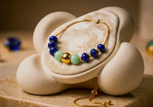 Gold and gemstone bracelet blend luxury and heritage