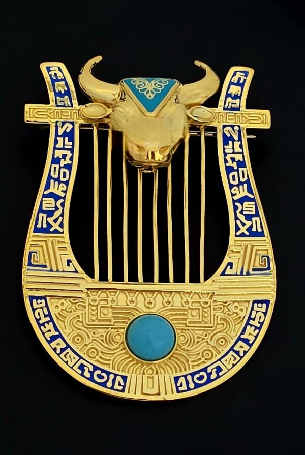 The harp of your - the pulse of the Sumerian civilization

Brooch + Pendant