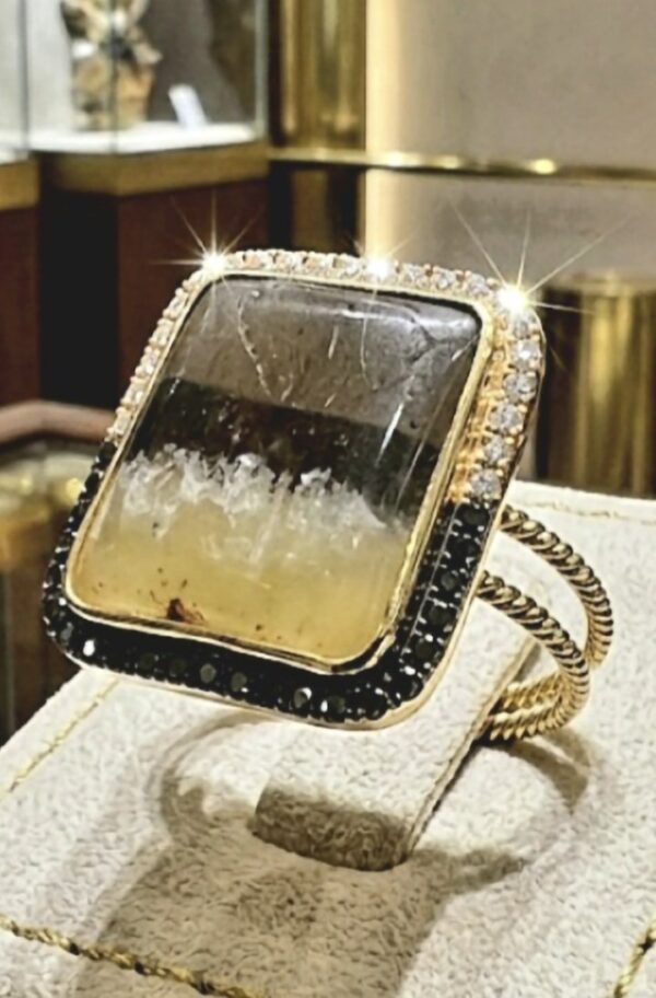 Jasper & Diamond Nights Ring